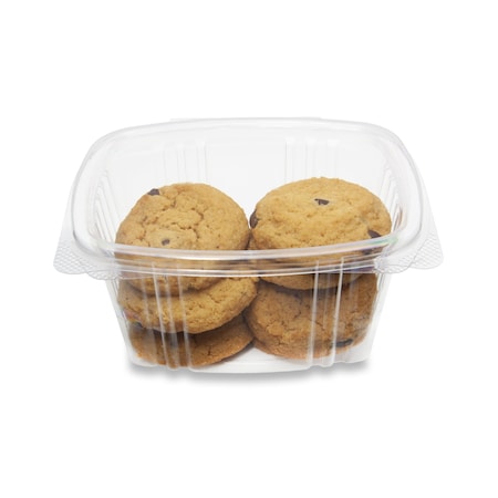 Stalk Market 16oz PLA Hinged Rectangular Deli Container, 300PK PLA-KD16